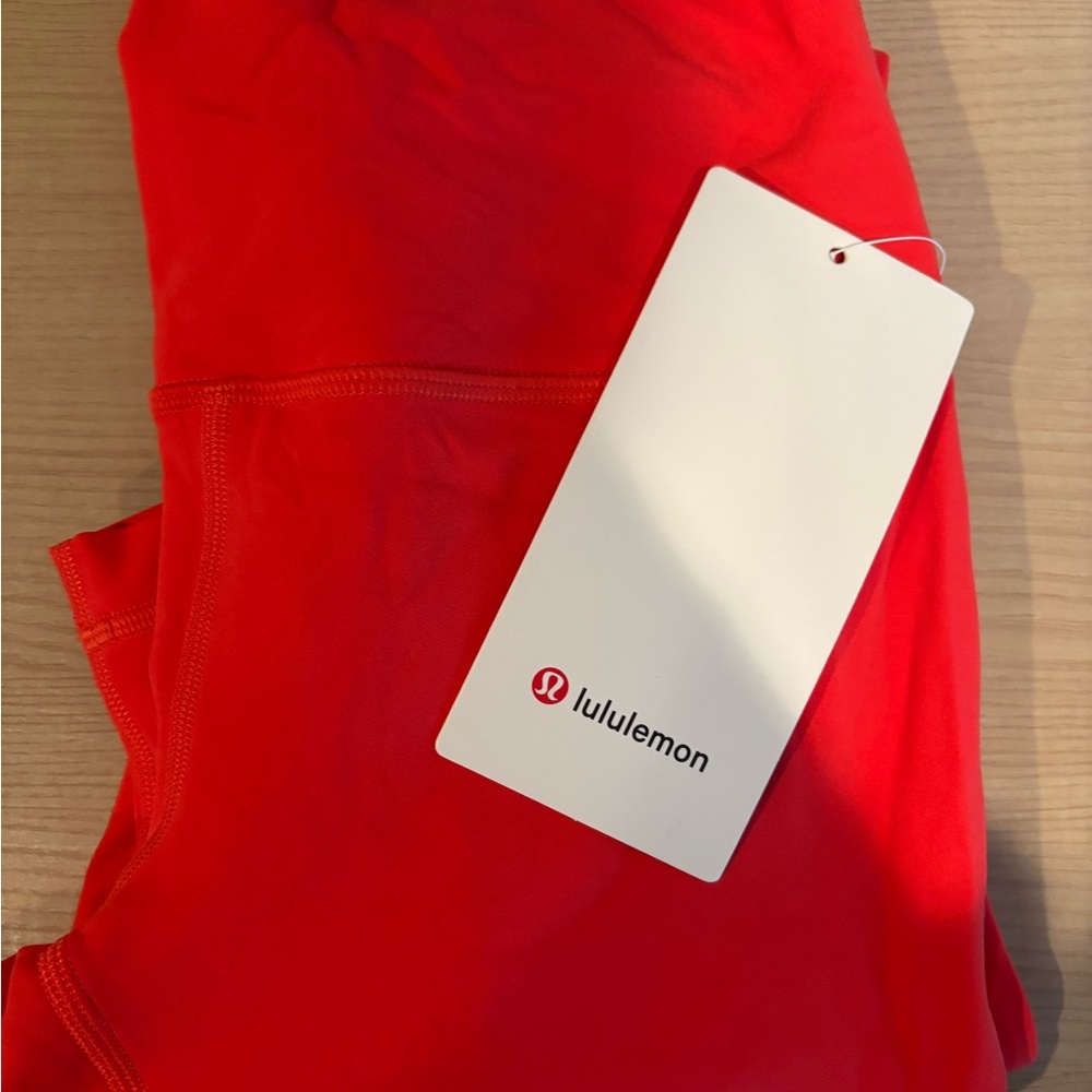 Lululemon align HR pant 28” Bright Red